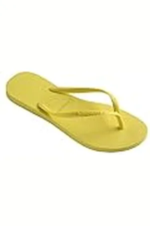 Havaianas Flicka smala flip-flops, Gul Pixel, 25/26 EU
