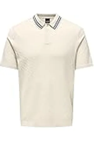 Only & Sons ONSDENNIS Life REG 12 SS pikétröja stickad, , M