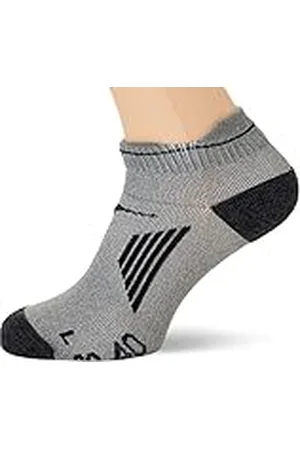 Mizuno Unisex strumpa, svart/grå, Small