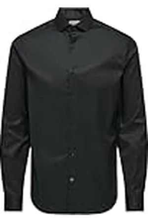 Only & Sons Onsjordan Life Slim Twill Ls skjorta långärmad tröja, , L