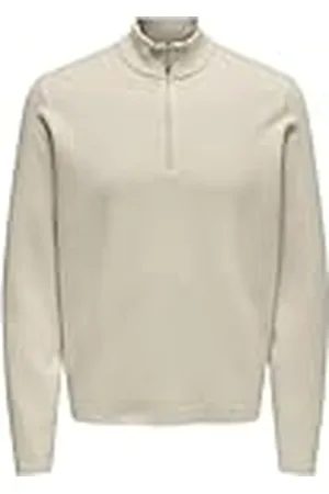 Only & Sons ONSCOOPER REG 12 halv dragkedja HIGH Neck Knit, , M