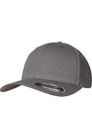 Flexfit Unisex truckerkeps med fast frontpanel och innerflexband, utan stängning luftgenomsläpplig nätbaksida, en storlek passar alla, , L-XL