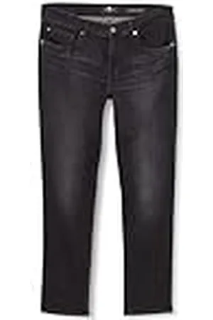 7 for all Mankind Herr Slimmy Tapered Stretch Tek Jeans, , normal