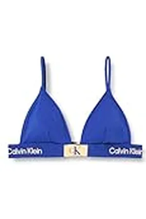 Calvin Klein Kvinnor bikini topp fast triangel-Rp trådlös, , XXL