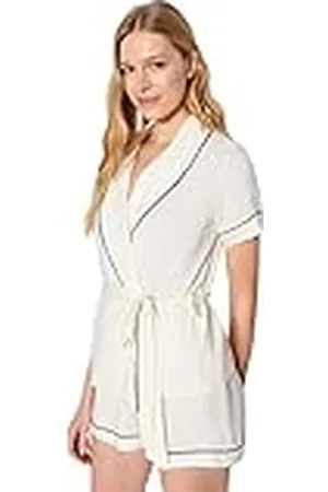 Trendyol Dam enkla vävda skjortbyxor pyjamasset, , 40, , 66