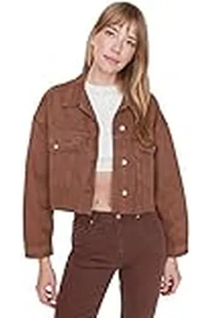 Trendyol Blazer – grön – crop fit, , S