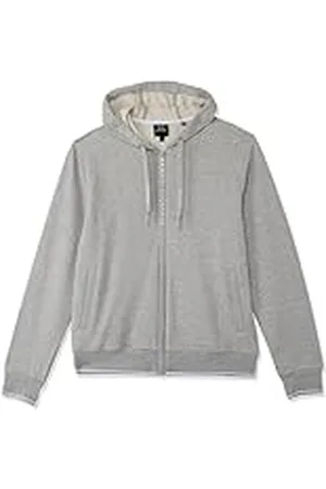 Armani Exchange Logga med dragkedja med dragkedja med huva med huva