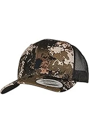 Flexfit Unisex Veil Camo retro truckerkeps basebollkeps, , en storlek