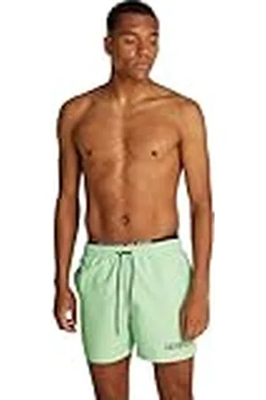 Calvin Klein Herr Medium Double Wb badbyxor, pastellgrön, S, , S