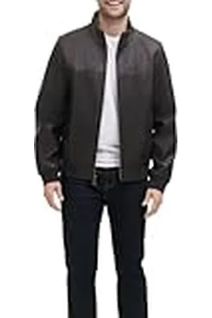Tommy Hilfiger Herr bomberjacka i fuskläder, , S