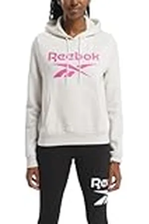 Reebok IDENTITET STOR LOGO FLEECE HOODIE, , XXS