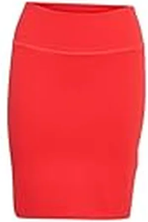 Kaffe Dam smal passform Penny kjol dam, , S