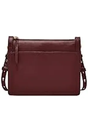 Fossil Damväska Taryn, rosa läder crossbody väska, L: 24.1 cm, B: 5.7 cm, H: 18.4 cm, ZB1894665