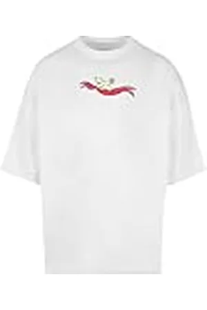 Merchcode T-shirt för män Frida Kahlo – Viva la vida 2 Huge Tee, överdimensionerad passform, 100% bomull, , XL