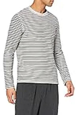 Marc O’ Polo Body & Beach Män mix M-skjorta Ls crew-neck pyjamasöverdel, , S