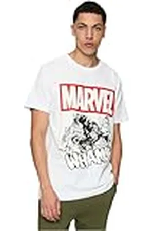 Merchcode Herr T-Shirt Avengers Smashing Hulk Tee Regular Fit, Cotton 100%, XS, , XS