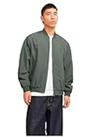 JACK & JONES Jjecharge Bomber Jacket Noos Jacka Agave Green, XXL Herr, , XXL