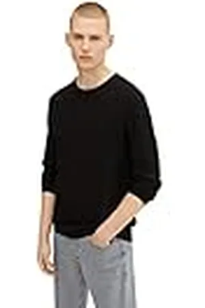 TOM TAILOR Herr Basic stickad tröja 1034655, , M