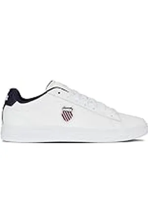 K-Swiss Court Shield II sneakers, WHT/Peacot/SMBA RED, 45 EU, , 45 EU