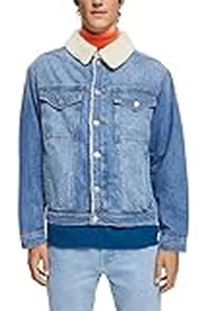 ESPRIT Herr 102EE2G322 jacka, 903/BLUE Light WASH, S