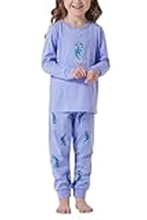 Schiesser Pyjamas set lång – 100% ekologisk bomull – storlek 92 till 140, , 98 cm