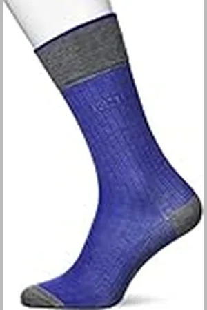 HUGO BOSS Herr George RS Design MC Regular_Socks, Bright Blue433, 41–42