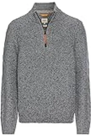 Camel Active Cable Knit Troyer, , 4XL