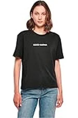 miss tee Dam-t-shirt, karma fjäril, oversize t-shirt med tryck, 100% bomull, storlekar XS – 5XL, , M