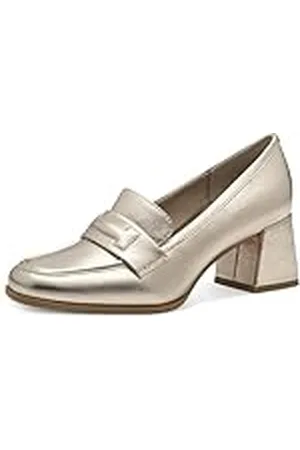 Marco Tozzi Dam, Feel ME fotsäng, mjukt foder, vegansk, 2–24420–42 tofflor, platinum, 36 EU, , 36 EU
