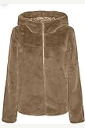 VERO MODA Bestseller A/S VMSONJAHOODIE Kort Faux FUR jacka BOOS jacka, , L, , L