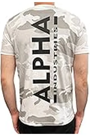 Alpha Industries Backprint T Camo T-shirt för män