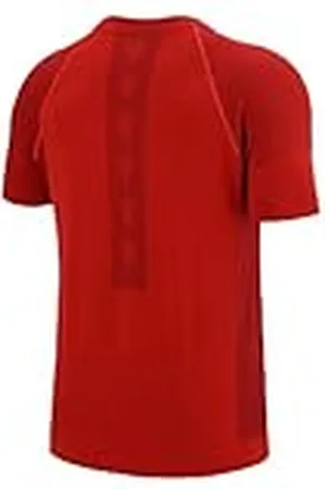 macron Herr Run Scc Ryan T-shirt sömlös tomred/Dtomred Ss Man Jersey, , M, , M