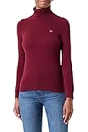GANT Extrafin lammull rullkrage, , S
