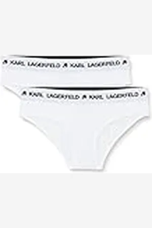 Karl Lagerfeld Dam Hipsterbyxor Med Logotyp (Set med 2), , XS