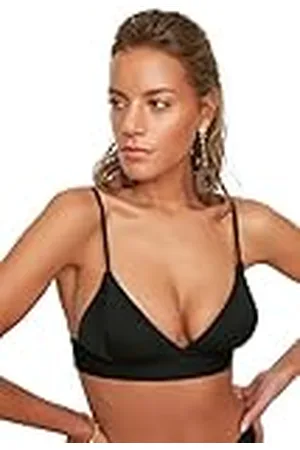 Trendyol Kvinnors strukturerade triangelbikini topp, , 36