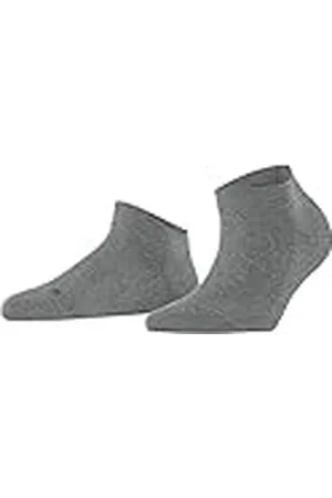 Falke Damsneakers bomull med komfortlinning för diabetiker, förstärkta damsneakers utan mönster, ventilerande, breda, hållbara, enfärgade, svarta, blå, många andra färger, 1 par Sensitive London, , 39-42 EU