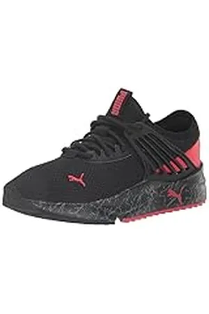 PUMA Pacer Future sneakers för män, Marble Black-High Risk Red-Castlerock, 10 UK, Marmor svart högrisk röd Castlerock, 44.5 EU