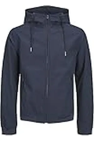 JACK & JONES Bestseller A/S JJEBASIC Softshell Hood PLS jacka för män, marinblå kavaj, 4XL, , 4XL