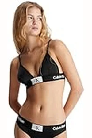 Calvin Klein Kvinnor bikini topp fast triangel-Rp trådlös, , 3XL More