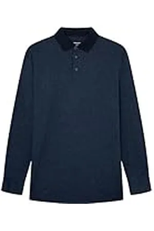 Hackett Jacq med fiskbensin polo, mörk denim, 3XL herr, , 3XL