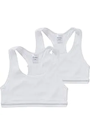 Schiesser Mädchen 2 PACK Unterwäsche Bustier - Organic Cotton - Rippe