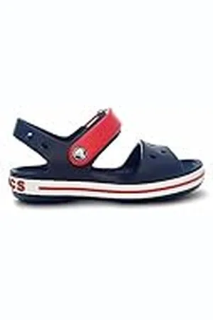 Crocs Unisex barn Crocband barnsandaler, Marinblå röd, 19/20 EU