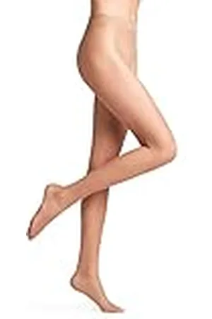 Falke Dam Lunelle 8 DEN strumpbyxor ultra transparenta med lätt skimmer slitstarka tryckfria komfortlinningar fina strumpbyxor med fin söm på fotspetsen, fint mjukt material 1 styck, , M-L