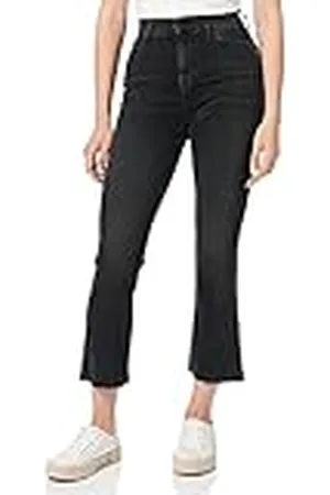 7 for all Mankind HW Slim Kick Slim Illusion Borderless med Raw Cut