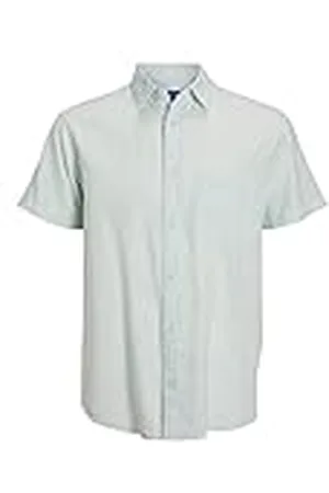 JACK & JONES Kortärmad skjorta för män linne, , L