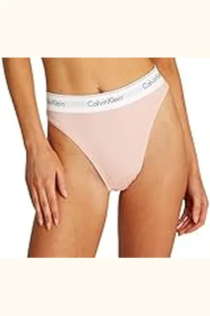 Calvin Klein Dam HÖG LEG TANGA, Rosa, M, , M