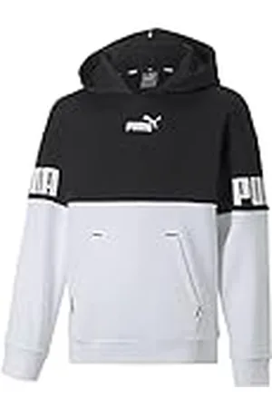 PUMA Power Colorblock huvtröja FL G sweat, svart, 110