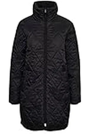 Kaffe Dam quilted jacka långärmad vadderad hög hals dam, , 38