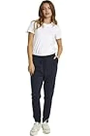 Kaffe Dam tröja byxor med elastiska midja smal passform sweatpants dam, , 3XL