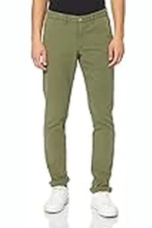 Hackett Herr GMT Färgad textur Chinos byxor, , 28W x 34L